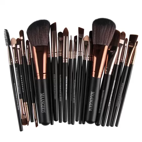 MAANGE ΣΕΤ ΠΙΝΕΛΩΝ ΜΑΚΙΓΙΑΖ  22 ΤΕΜΑΧΙΑ ΡΟΖ ΧΡΥΣΟ