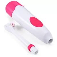 Ε20 Revolving Electric Toothbrush with Replacement Brush Heads RED #2