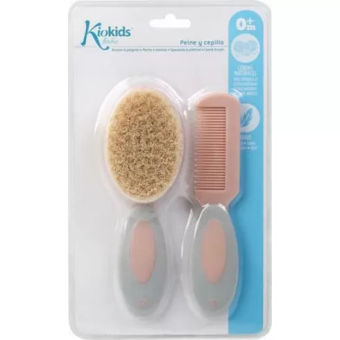 Kiokids Βρεφικό Σετ Περιποίησης Μαλλιών Pink (Χωρίς συσκευασία)