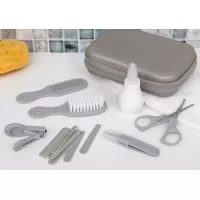 Kiokids Βρεφικό Σετ Περιποίησης Μπάνιου Γκρι (Φθαρμένη συσκευασία) #1