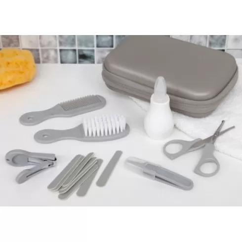 Kiokids Βρεφικό Σετ Περιποίησης Μπάνιου Γκρι (Φθαρμένη συσκευασία) #1