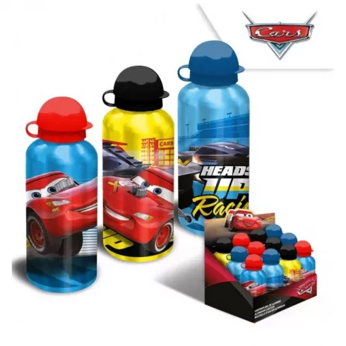 Παγούρι αλουμινίου CarsDisney aluminum bottle  500ml. τυχαία επιλογή (Μικρά σημάδια)