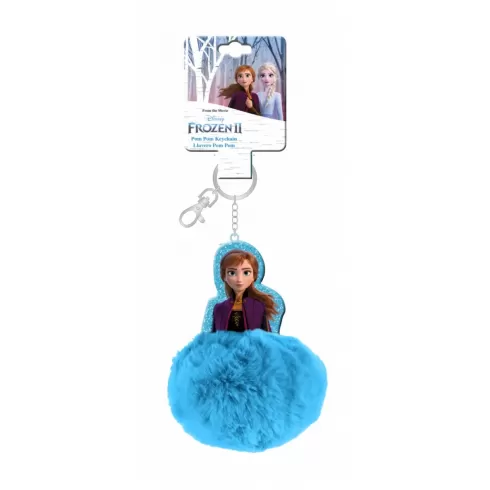 Mπρελόκ Frozen Disney Keyring with pompom WD20746 Άννα (Μικρά σημάδια -γρατζουνιές)
