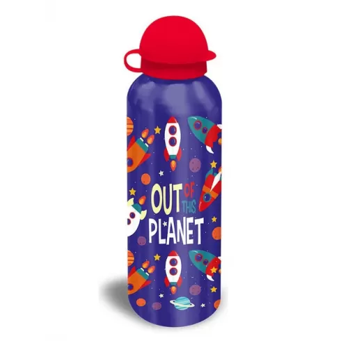 Παγούρι αλουμινίου 500ml out of this planet KL10772 μωβ σκούρο (Μικρά σημάδια)