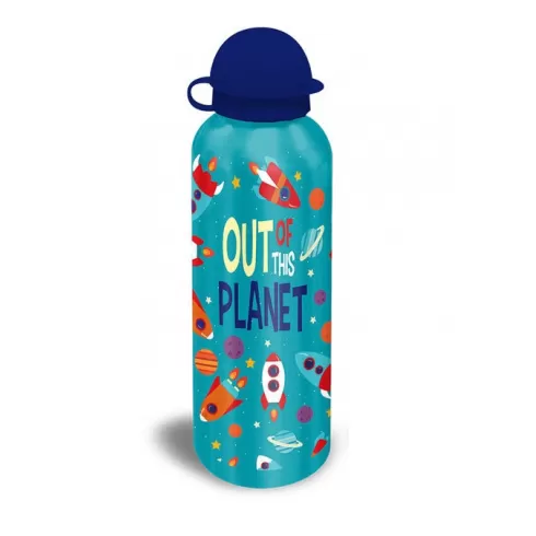 Παγούρι αλουμινίου 500ml out of this planet KL10772 πετρόλ (Μικρά σημάδια)