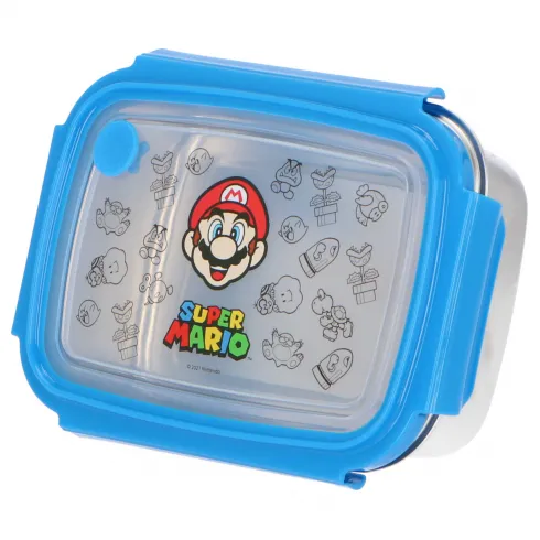 Δοχείο φαγητού από ανοξείδωτο ατσάλι Super Mario SUMB9908 (Μικρά σημάδια εξωτερικά)