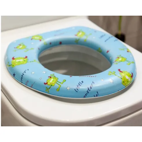 Kiokids Βάση λεκάνης μαλακή monsters 12+Μ 2217 (Μικρός αποχρωματισμός) #1