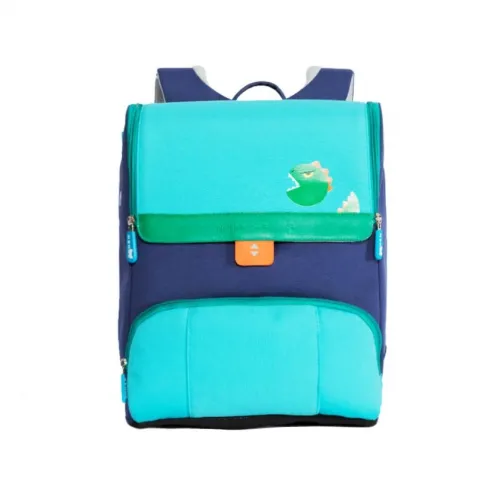 NOHOO Σχολική Τσάντα Γαλάζιο-μπλε NHB261-2 (Σημάδια εσωτερικά)