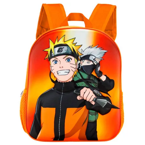 Σχολική τσάντα νηπιαγωγείου Naruto Action 3D 037296 (Σημάδια εσωτερικά)