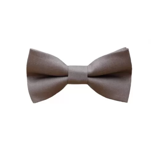 Χειροποίητο Μονόχρωμο Παιδικό Παπιγιόν Καφέ Πούρο 7 έως 14 Χρονών  4255