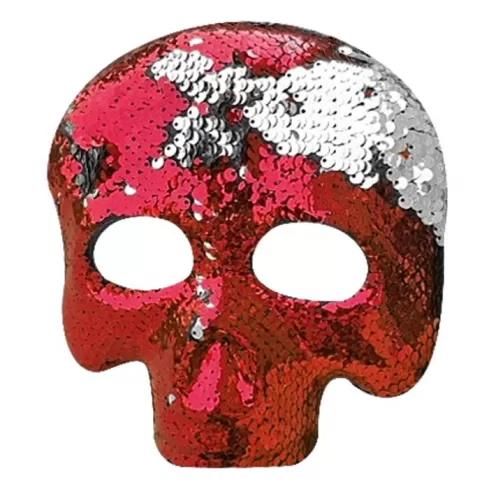 Μάσκα προσώπου μαγικές πούλιες κόκκινο Carnavalista 232221