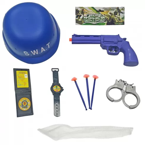 Σετ ειδικές δυνάμεις 8τεμ 35x19cm Carnavalista 232293