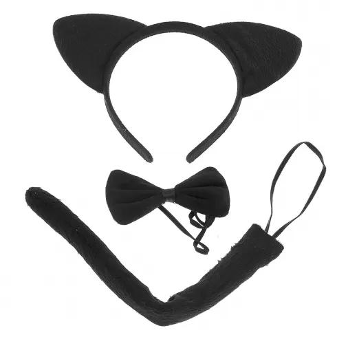 Αξεσουάρ γάτα σετ 3 τεμάχια Carnavalista 23486