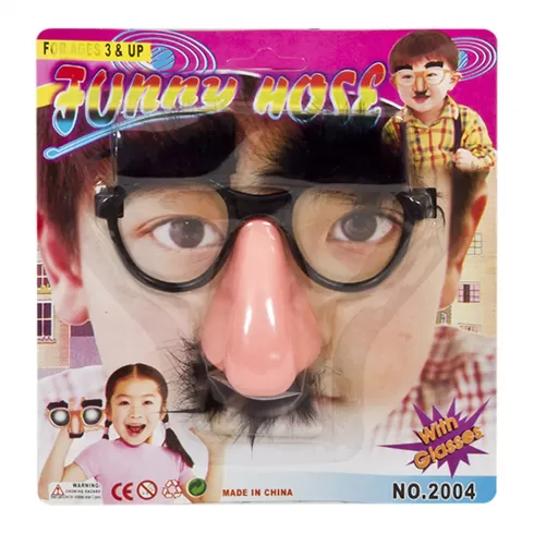 Γυαλιά μύτη μουστάκι 17x18.5cm Carnavalista 23527