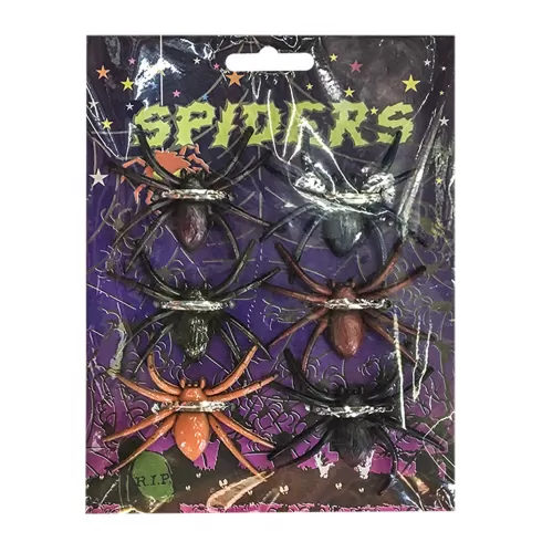 ΑΡΑΧΝΕΣ  ΣΕΤ=6ΤΕΜ 6x6cm Carnavalista 23931