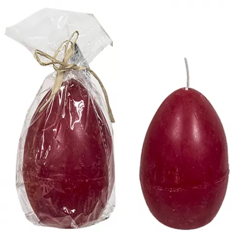 Κερί αυγό μεγάλο 10cm 168gr Bunny's 931106