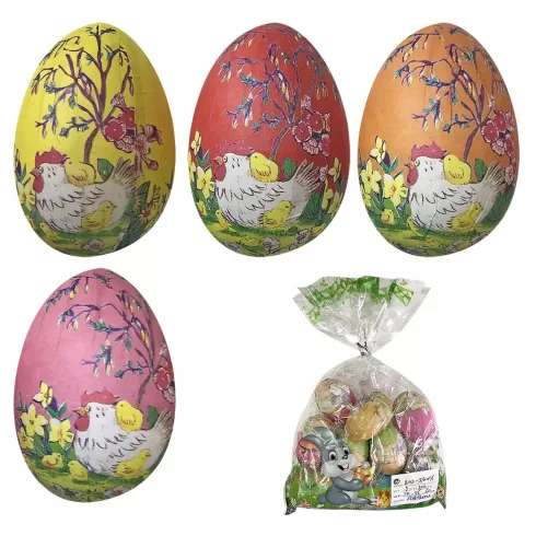 Αυγά χάρτινα 9 τεμάχια κότα 6cm Bunny's 931709