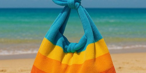 Πετσέτα Θαλάσσης: Πώς θα την μετατρέψεις σε τσάντα και άλλα πολύτιμα hacks Πετσέτα Θαλάσσης: Πώς θα την μετατρέψεις σε τσάντα και άλλα πολύτιμα hacks